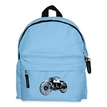 Bianchi - Freccia Celeste moto vintage - Sac à dos Enfant - bleu clair - Devant