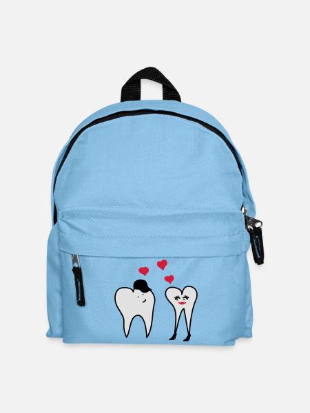Dents de l'amour - Sac à dos Enfant - bleu clair
