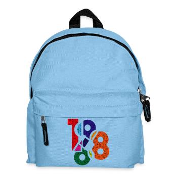 1968 - Kids' Backpack - light blue - Front