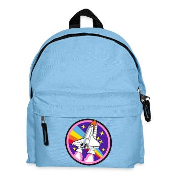 rocket - Kids' Backpack - light blue - Front