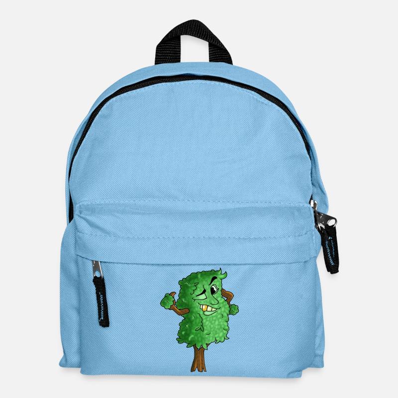 arbre - Sac à dos Enfant - bleu clair