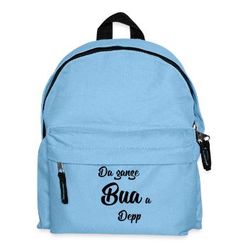 Since whole Bua a Depp - Kids' Backpack - light blue - Front