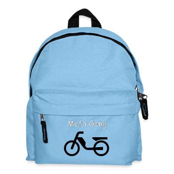 Mofa Gang! - Kinder Rucksack - Hellblau - Vorne