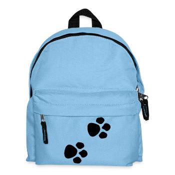 Paws - Kids' Backpack - light blue - Front