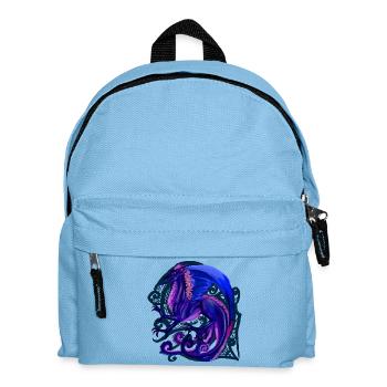 dragon bleu - Sac à dos Enfant - bleu clair - Devant