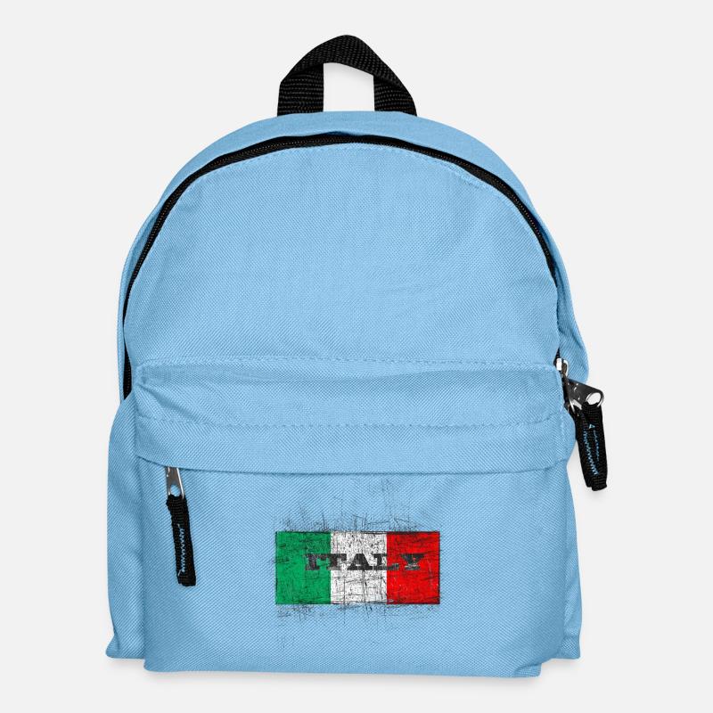 italy - Kinder Rucksack - Hellblau
