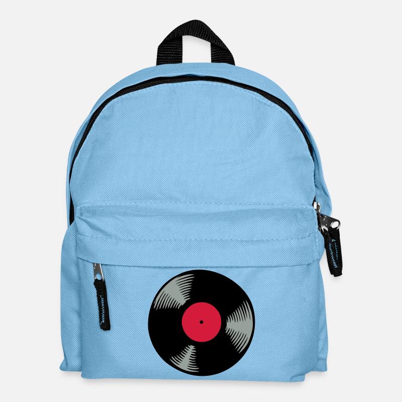 Vinyle - Sac à dos Enfant - bleu clair