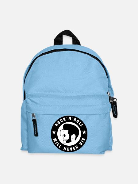 Rock and Roll und Rockabilly - Kinder Rucksack - Hellblau