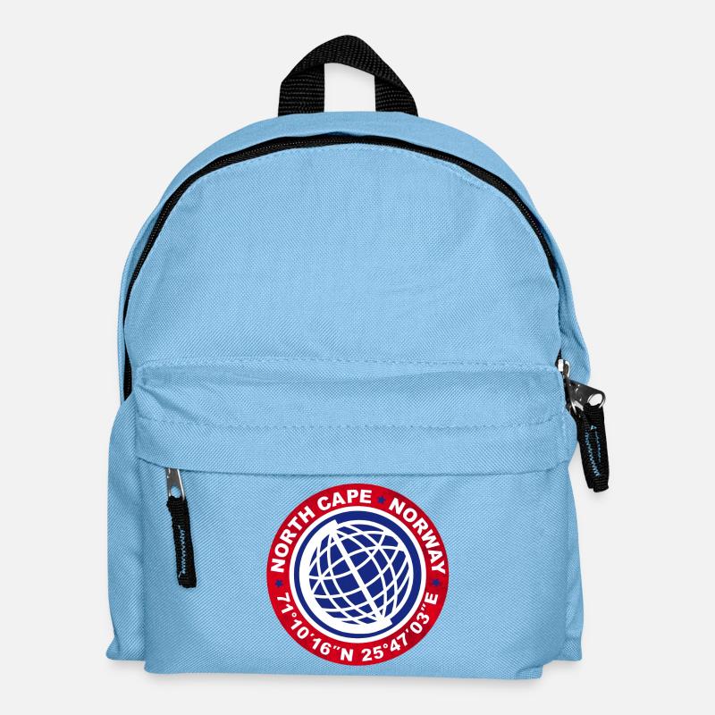 NORTH CAPE NORWAY - Kids' Backpack - light blue