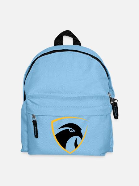 Falcon logo - Kids' Backpack - light blue