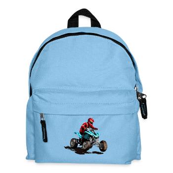Quad - Kinder Rucksack - Hellblau - Vorne