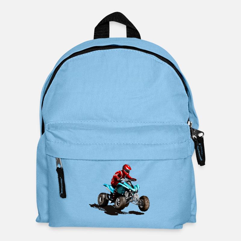 Quad - Kinder Rucksack - Hellblau