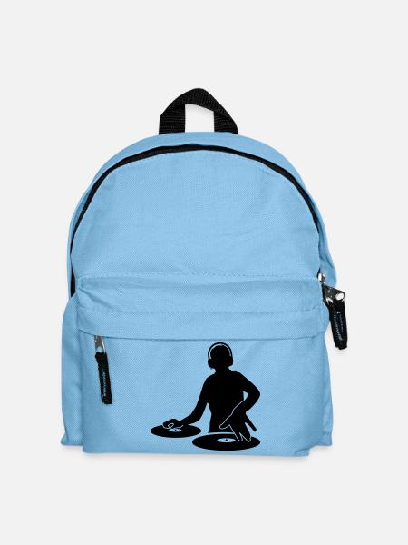 DJ - Kinder Rucksack - Hellblau