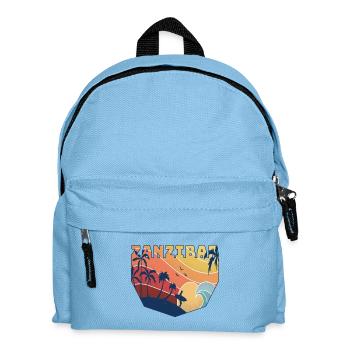 Zanzibar surfeur design / cadeau - Sac à dos Enfant - bleu clair - Devant