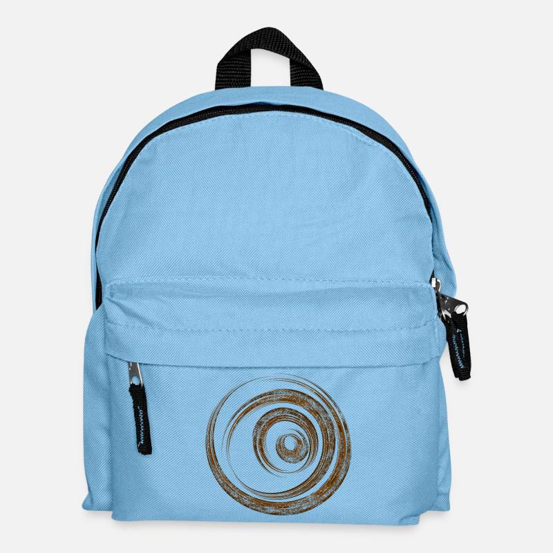 circle - Kids' Backpack - light blue