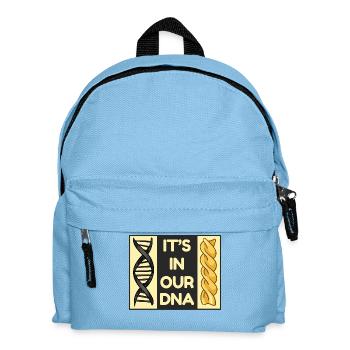 Spaghetti Pasta Pasta DNA Sayings Statement Food - Kids' Backpack - light blue - Front