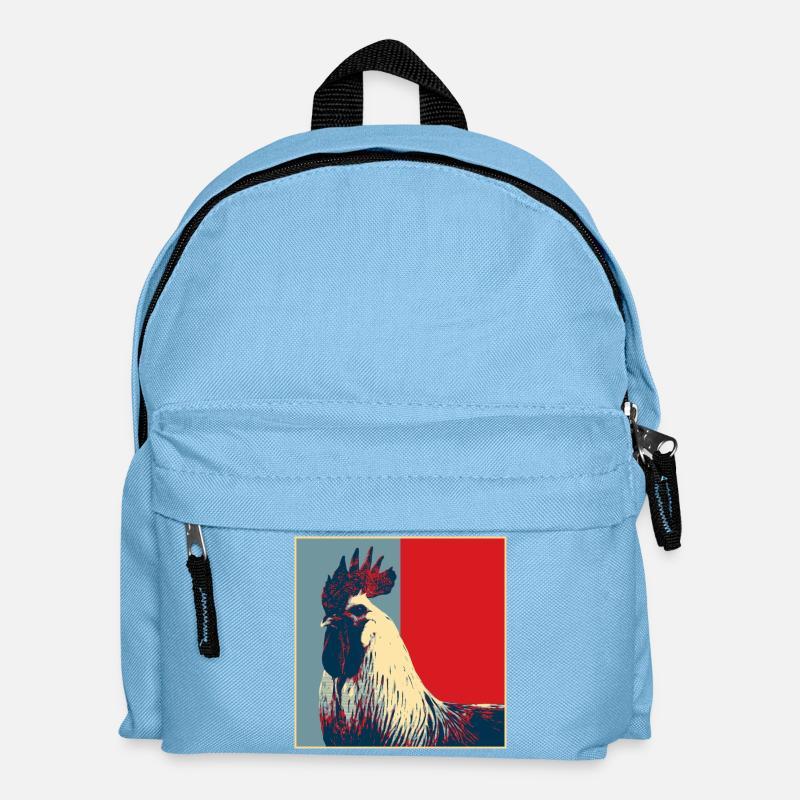 Rooster - Kids' Backpack - light blue