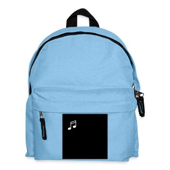 Music note - Kids' Backpack - light blue - Front
