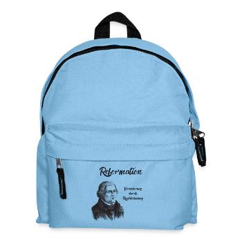 Reformationstag Reformation Luther Veränderung - Kinder Rucksack - Hellblau - Vorne