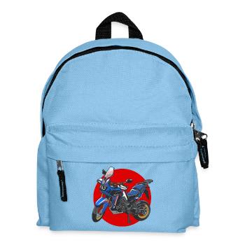 Africa Twin Enduro - japan blue - Kinder Rucksack - Hellblau - Vorne