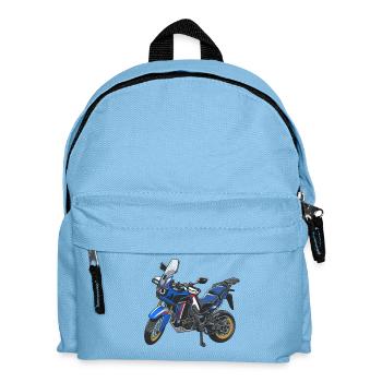 Africa Twin Enduro - solo blue - Kids' Backpack - light blue - Front