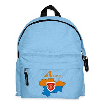 aude - Kinder Rucksack - Hellblau - Vorne