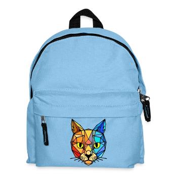 Tigre animal - Sac à dos Enfant - bleu clair - Devant