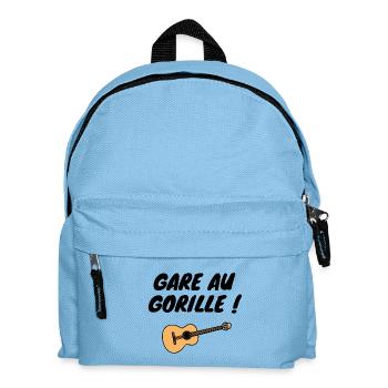 Gare au Gorille - Sac à dos Enfant - bleu clair - Devant
