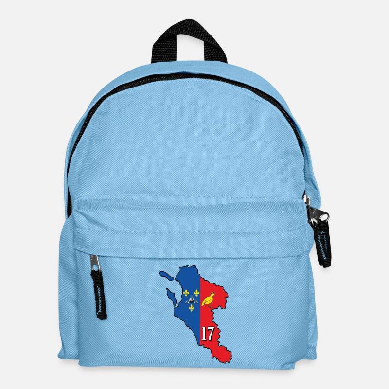 Charente-maritime - Sac à dos Enfant - bleu clair