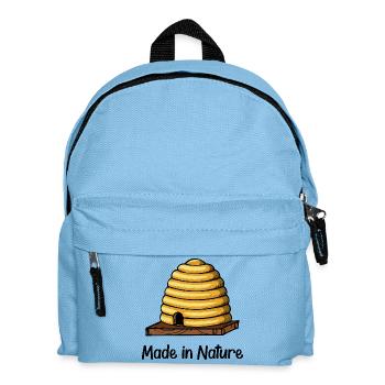 Lebensraum Statement Natur - Kinder Rucksack - Hellblau - Vorne