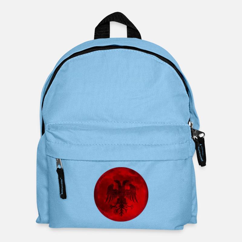 Albanian world - Kinder Rucksack - Hellblau