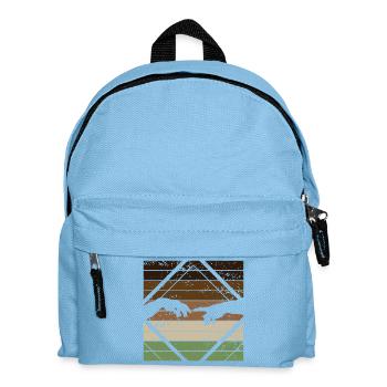 Adam, Bible, God, Faith, Religion - Kids' Backpack - light blue - Front