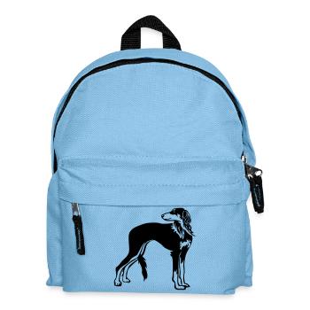 Saluki - Kids' Backpack - light blue - Front
