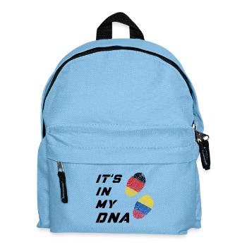 In my DNA Germany and Colombia - Kids' Backpack - light blue - Front
