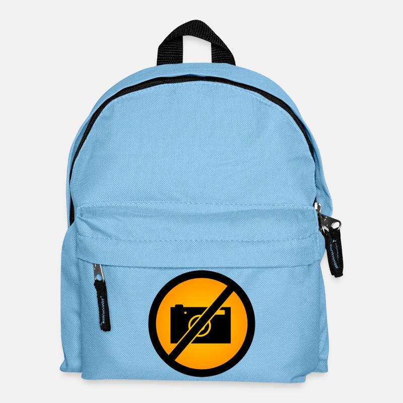 no pictures - Kinder Rucksack - Hellblau