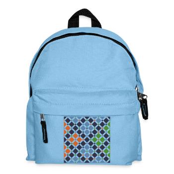 Andalusian Tiles 11 (Alhambra, Granada) - Kids' Backpack - light blue - Front
