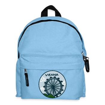 Riesenrad, Prater - Vienna, Austria - Kids' Backpack - light blue - Front