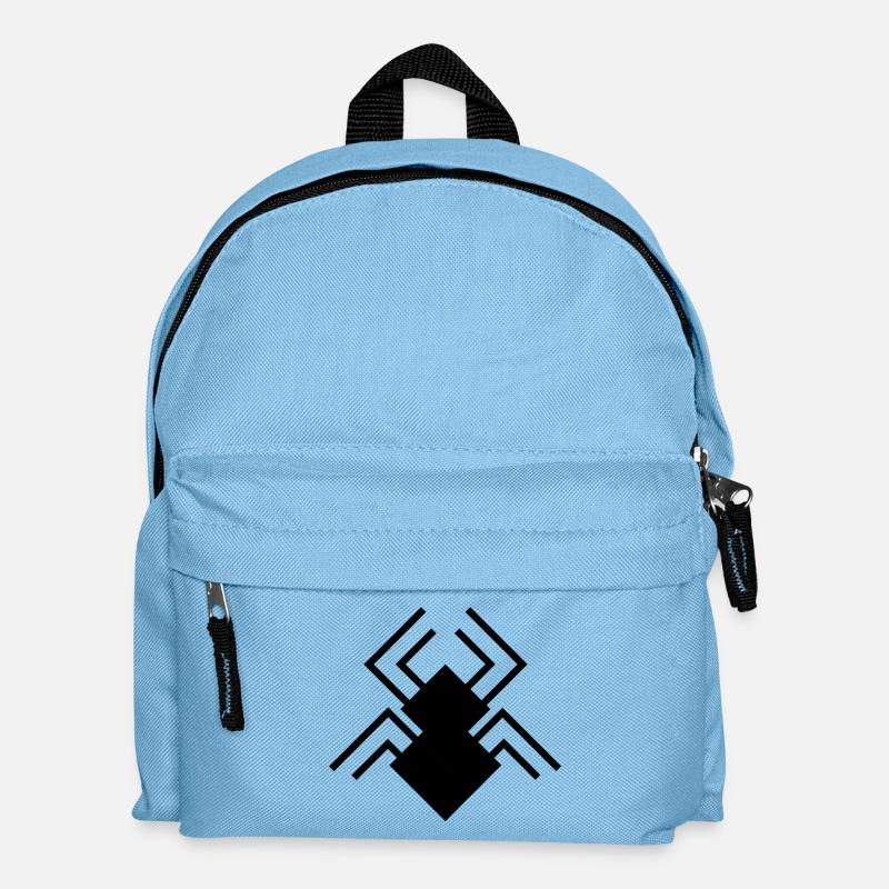 Spider-Man Logo - Kids' Backpack - light blue