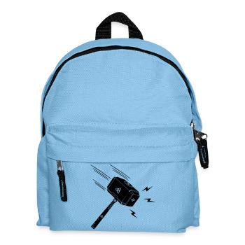 Marteau de thor Thor s marteau Mjolnir foudre stral - Sac à dos Enfant - bleu clair - Devant
