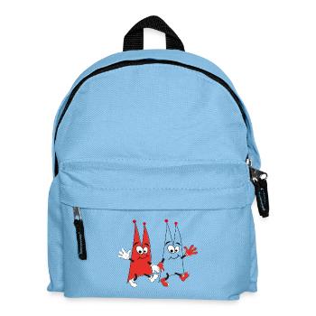 Dom Dance - Kinder Rucksack - Hellblau - Vorne