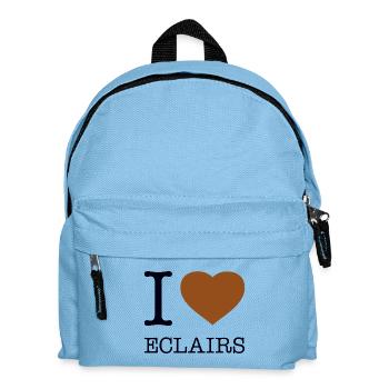 J’ADORE LES ÉCLAIRS - Sac à dos Enfant - bleu clair - Devant
