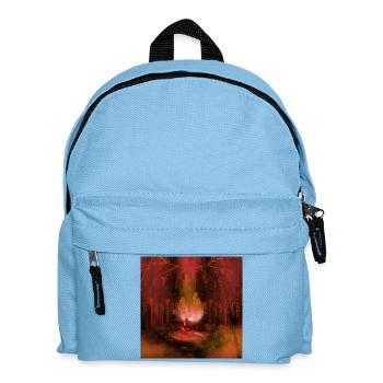 Dancing in the Dark Night - Kids' Backpack - light blue - Front