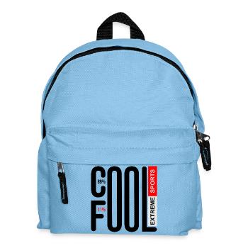 COOL FOOL EXTREME LIGNE NOIRE - Sac à dos Enfant - bleu clair - Devant