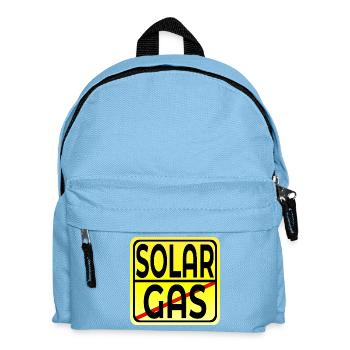 Durabilité MANAGER - ENERGIE SOLAIRE - PRIX DU GAZ - Sac à dos Enfant - bleu clair - Devant
