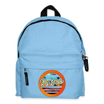 Rétro pour toujours - Sac à dos Enfant - bleu clair - Devant