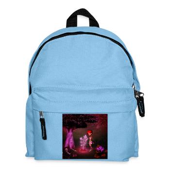 Impressionnant scorpion avec pyramide - Sac à dos Enfant - bleu clair - Devant