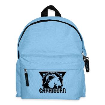 Steinbock Horoskop Sterndeutung Sternzeichen - Kinder Rucksack - Hellblau - Vorne