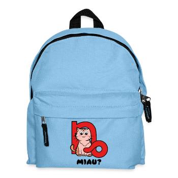 Capricorn Saying Superstition Horoscope Zodiac Sign - Kids' Backpack - light blue - Front