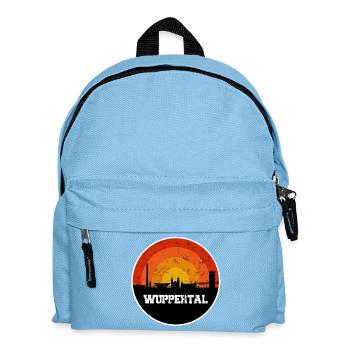 Wuppertal Skyline - Kids' Backpack - light blue - Front
