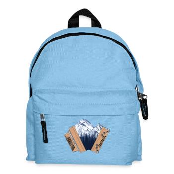 Montagnes principales de l’accordéon styrienne | ZiachON ! - Sac à dos Enfant - bleu clair - Devant
